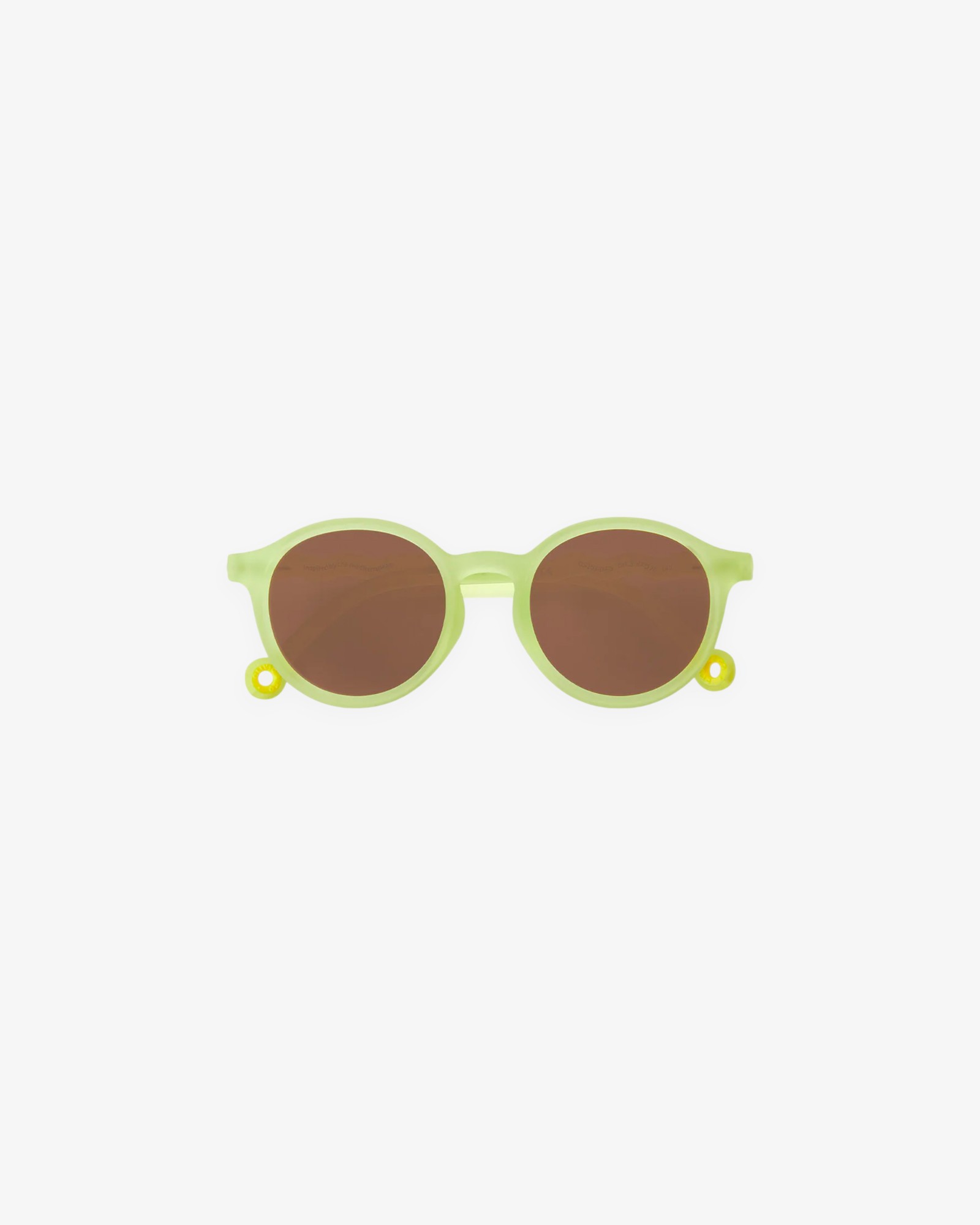 OLIVIO AND CO — Очки KIDS Oval Sunglasses-Citrus Garden-Lime Green