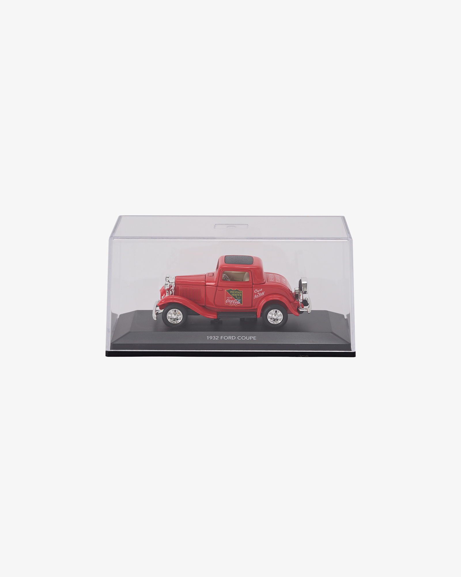 MOTOR CITY CLASSICS — Машинка литая коллекционная Die-сast модель по лицензии Coca-Cola 1932 Ford Coupe, масштаб 1:43