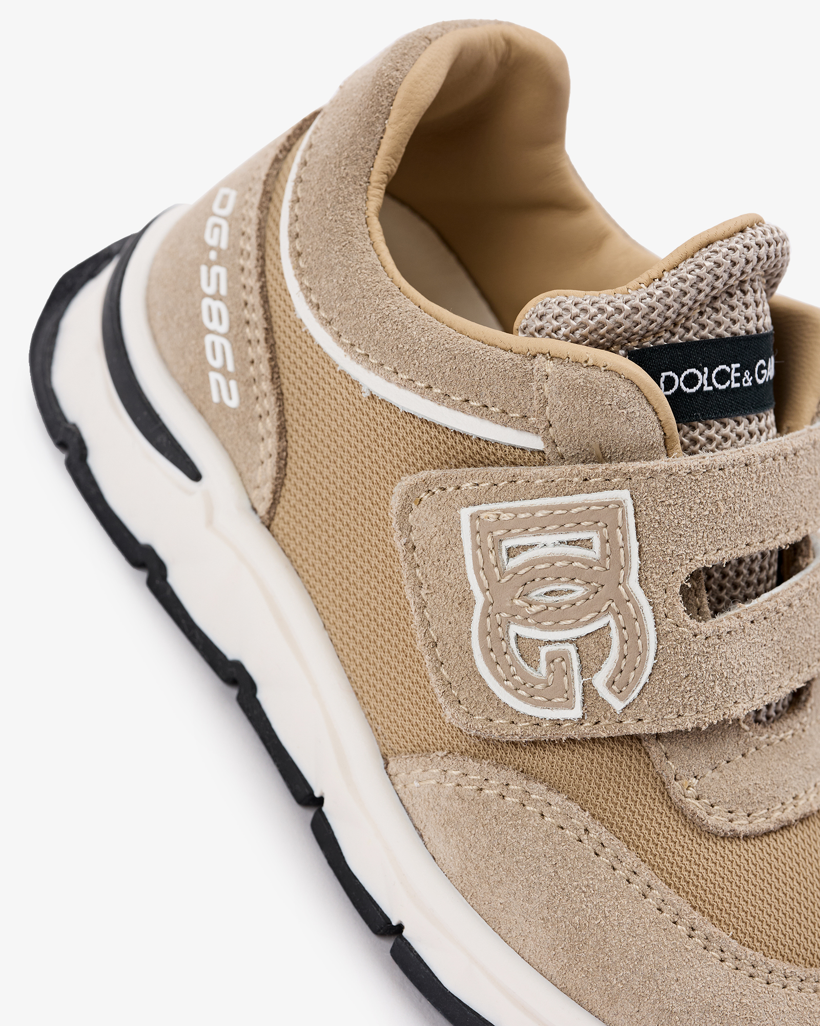 Кроссовки DG Running из сетчатого текстиля и спилка — 4