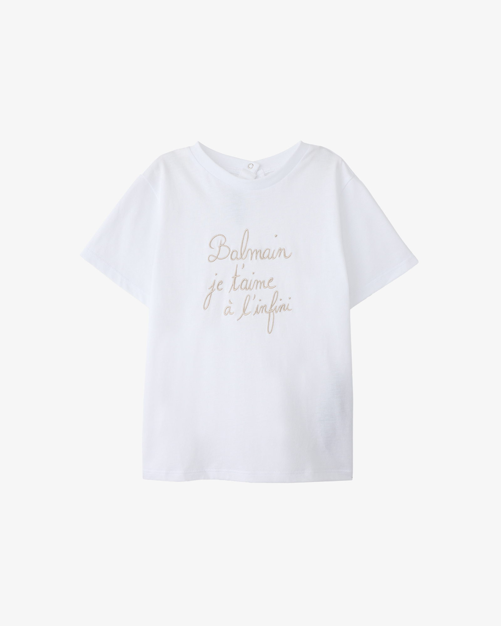 BALMAIN — Футболка короткий рукав 