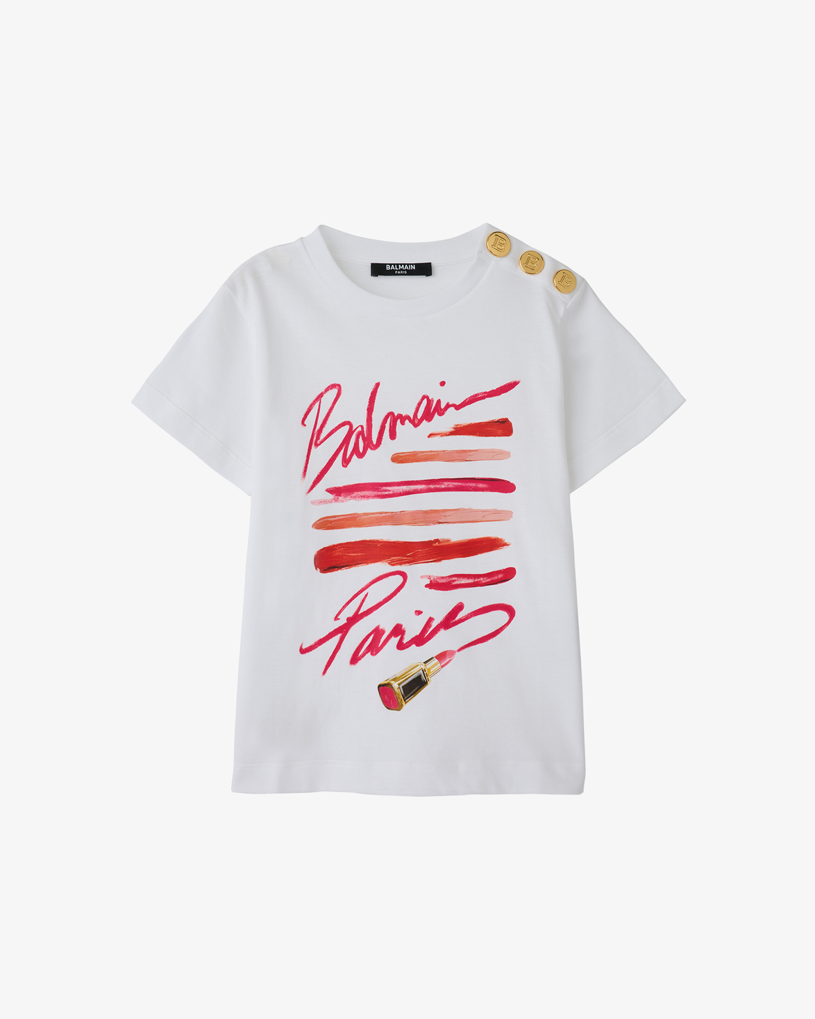 BALMAIN — Футболка короткий рукав 